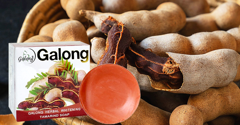 Galong การองสบู่สมุนไพรมะขามสูตรโบราณ 150g